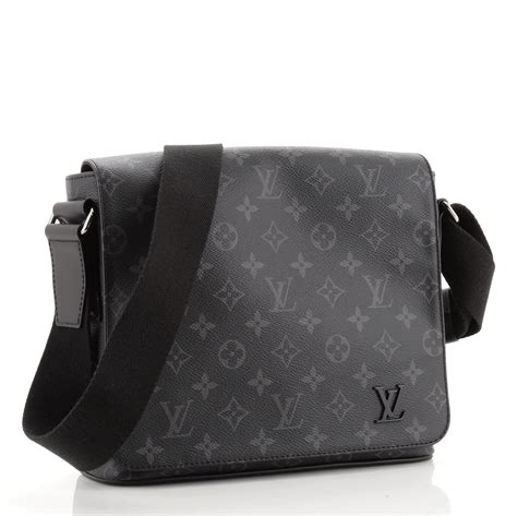 louis vuitton district pm messenger bag|lv messenger bag men black.